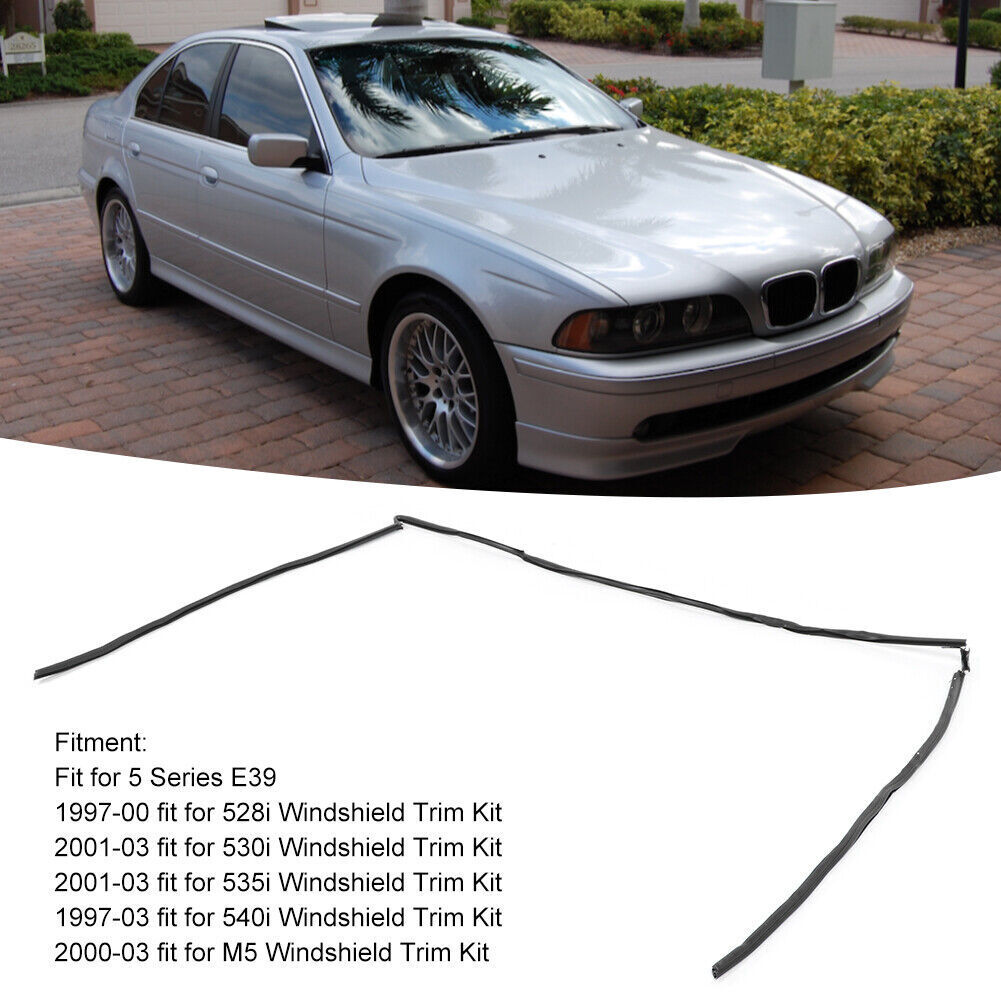 BMW5 is pre-E39 windshield seal 5138159784.