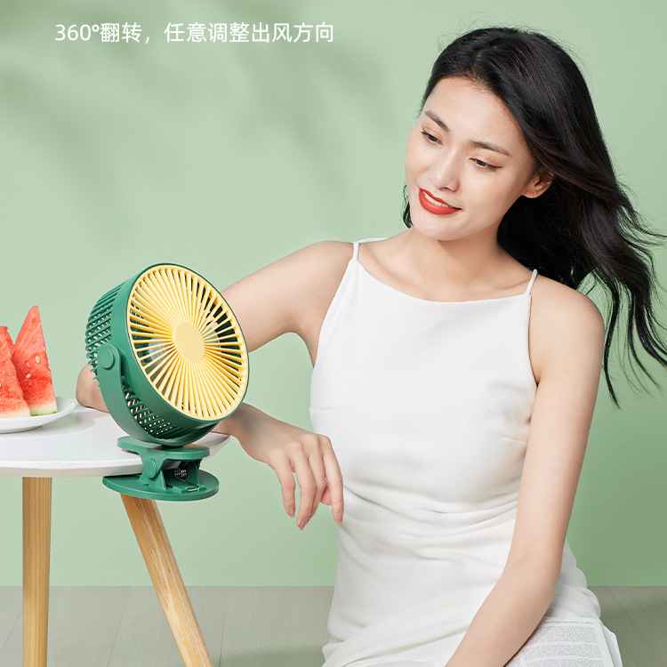 Amazon direct supply, source factory, small fan, office, student dormitory, 7 inches.