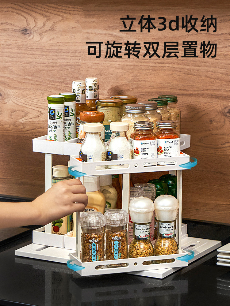 Một ngăn bếp quay đa mục đích trong nhà bếp cho các lọ trang điểm màn hình máy tính cho bộ sưu tập vẽ