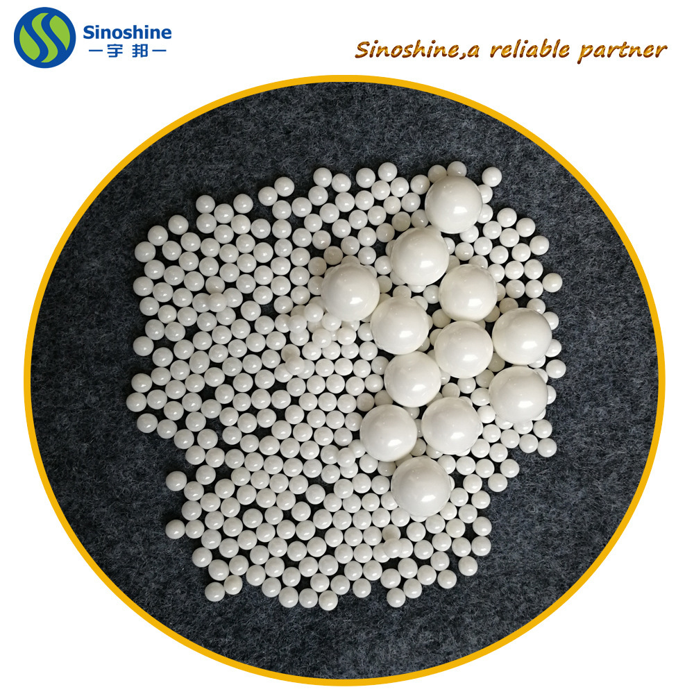 U-Pan supplies a 4.2 mm white oxidated ceramic ball for fine material grinding.