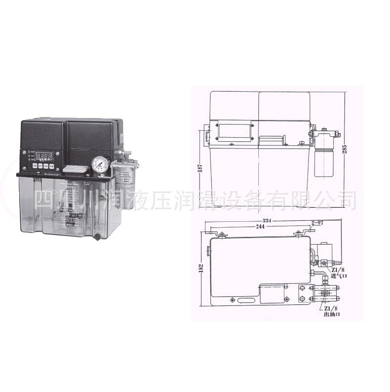 VERSA III 型电动润滑泵