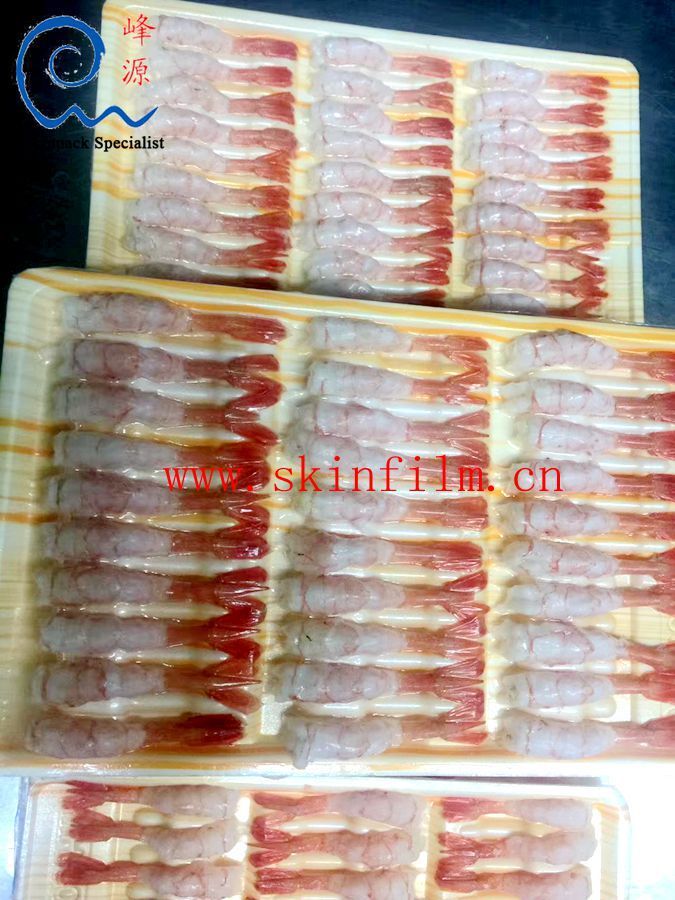 Quality sale of frozen seafood adhesive packaging of water products adhesive packaging of salmon adhesive packaging factory