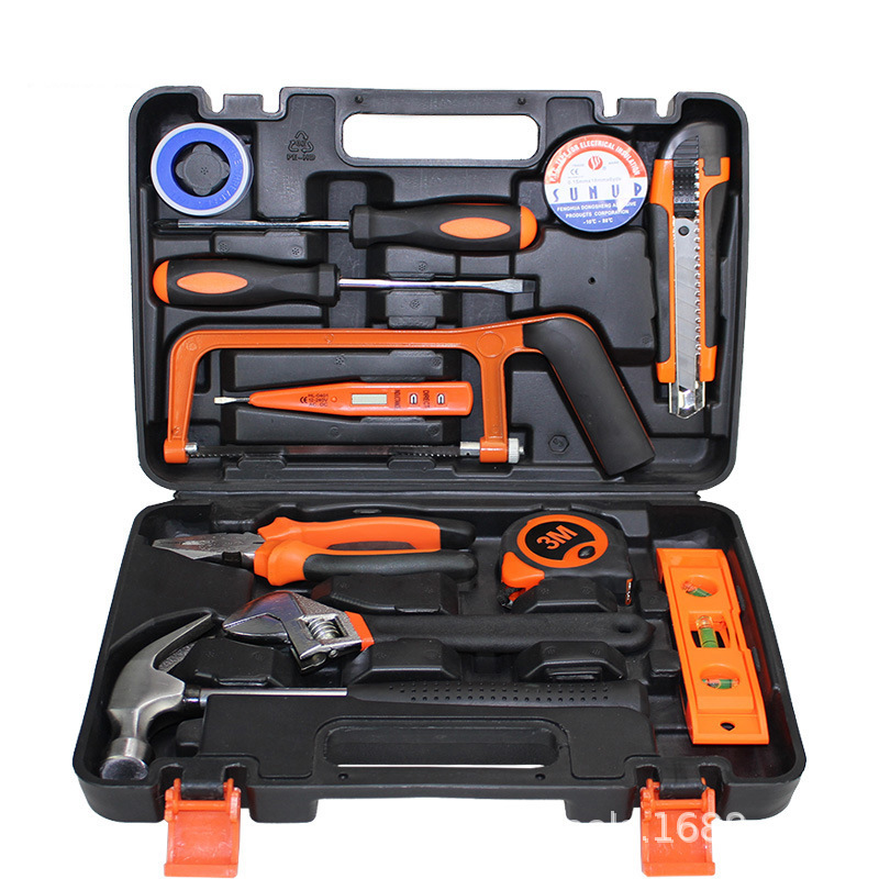 Small wholesale hardware kit, hand-held kit package, electric carpenter maintenance kit, wholesale.