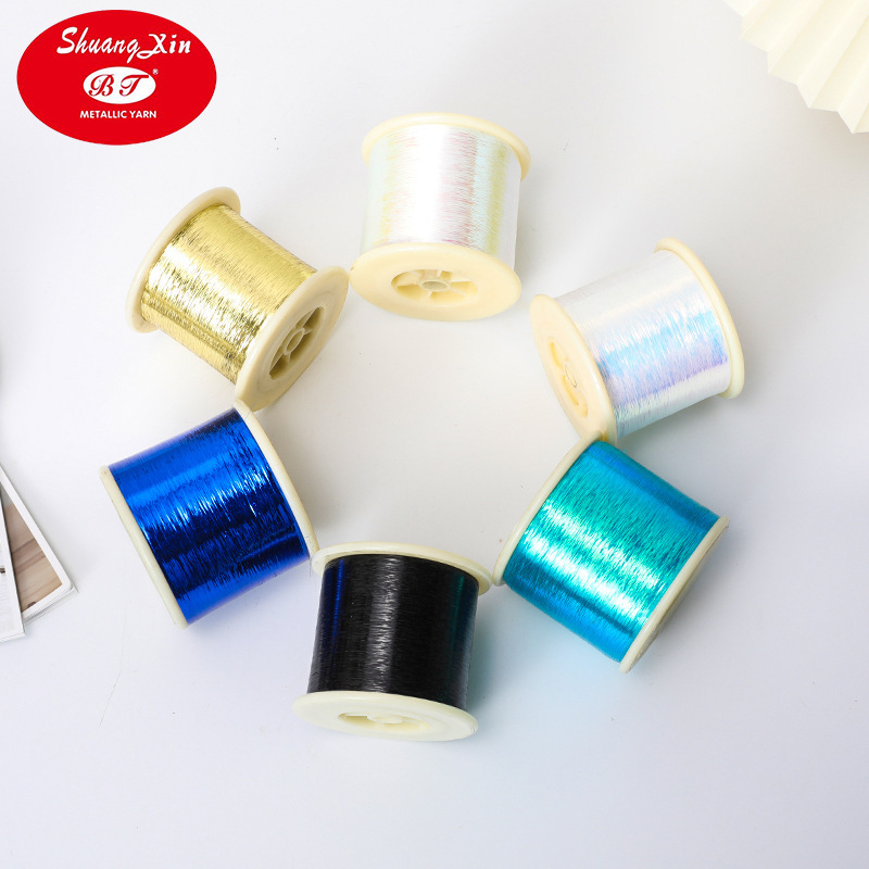 ผู้ผลิตคู่ผสมทองและ glazed สีเงินปกเงิน- weaved เงินและ glashed สีทองและทอง-gold