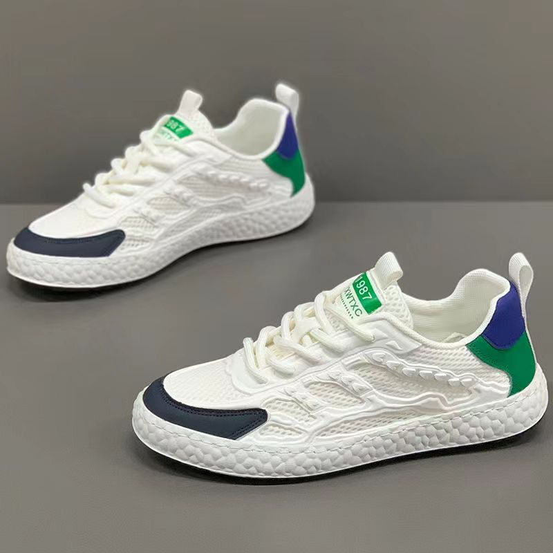 Cross-border men's shoes, fresh-skinned summer sports shoes, tremor and boom-shoes.