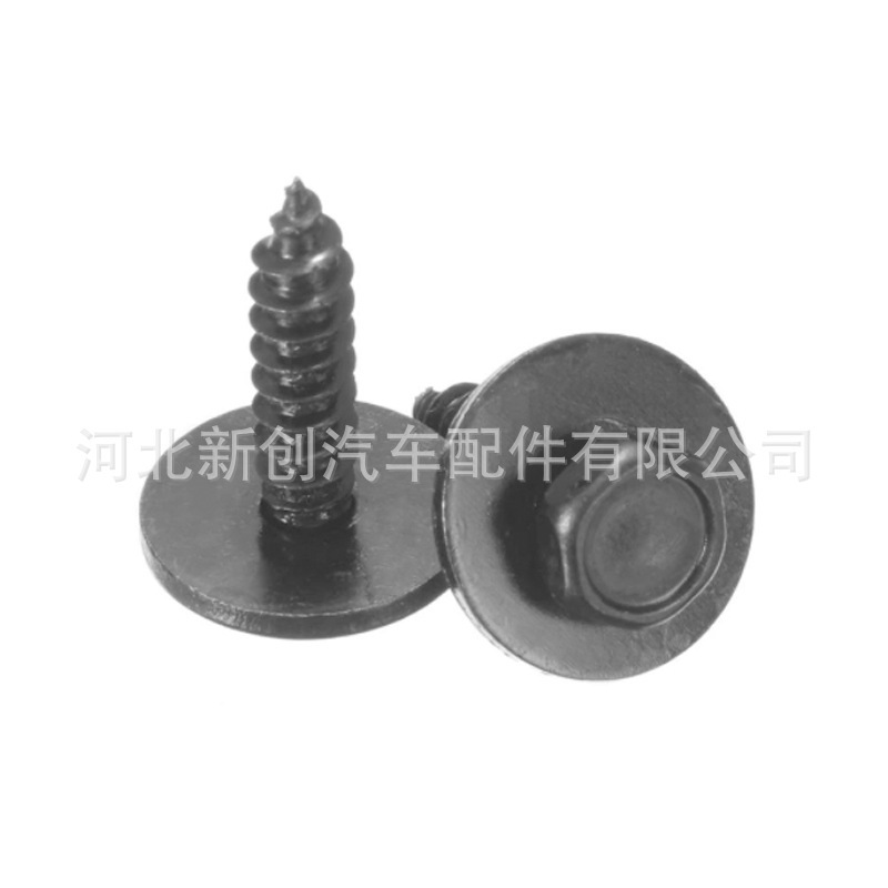 차 c45 도금 까만 아연 6gonal 일반적인 self-attack 나사 4.8*19mm 적용합니다 벤츠 벤츠 벤츠 벤츠