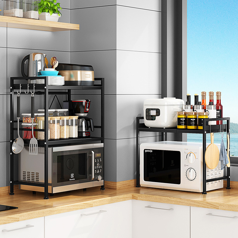 Các giá lò vi sóng bằng thép được tùy chỉnh để điều chỉnh tủ thức ăn nướng trong lò nướng