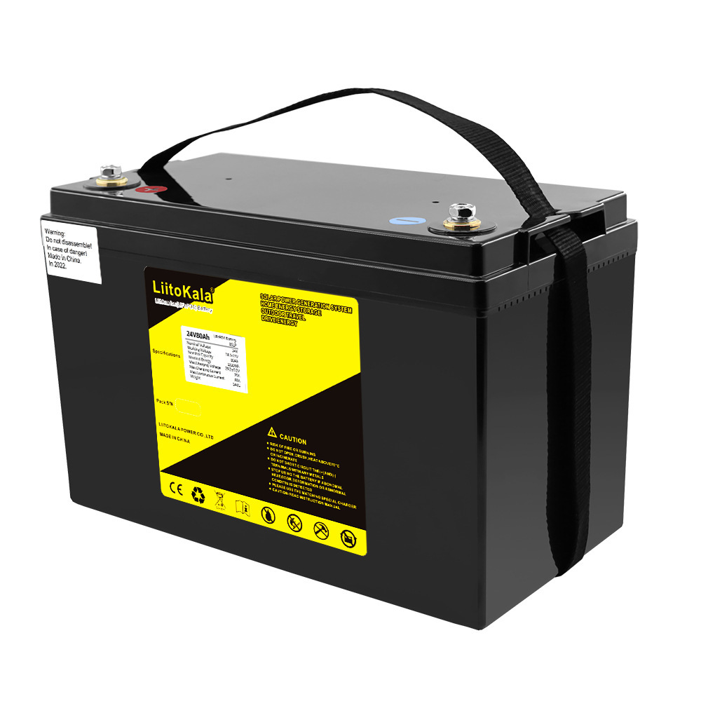 LiitoKala 24V70 Ah/80 Ah Lithium phốt pho