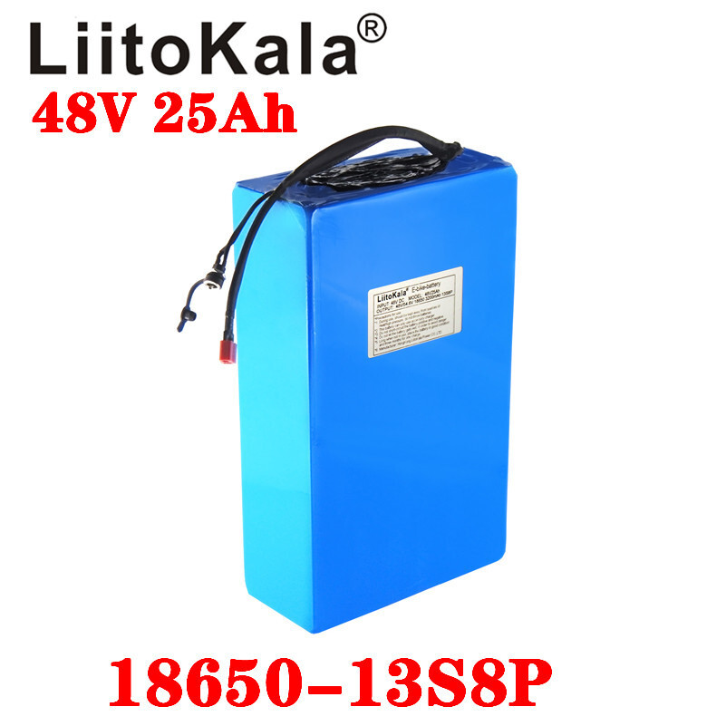 Liito Kala 48V25Ah 18650 Lithium batteries of electric bicycles