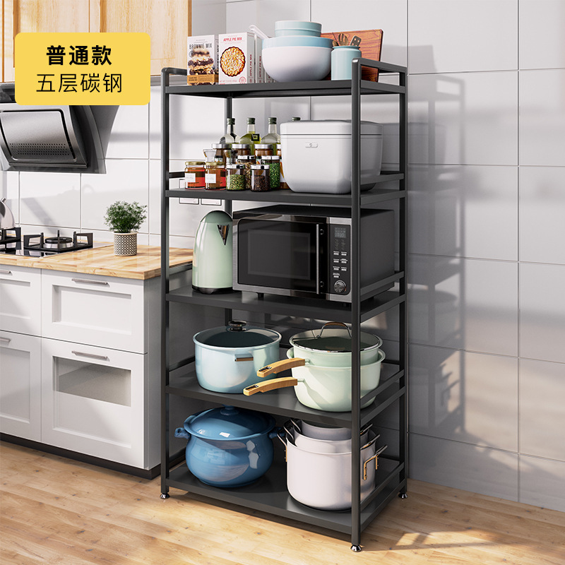 Đang xử lý một kệ có lớp cho lò vi sóng với một kệ bếp cố định
