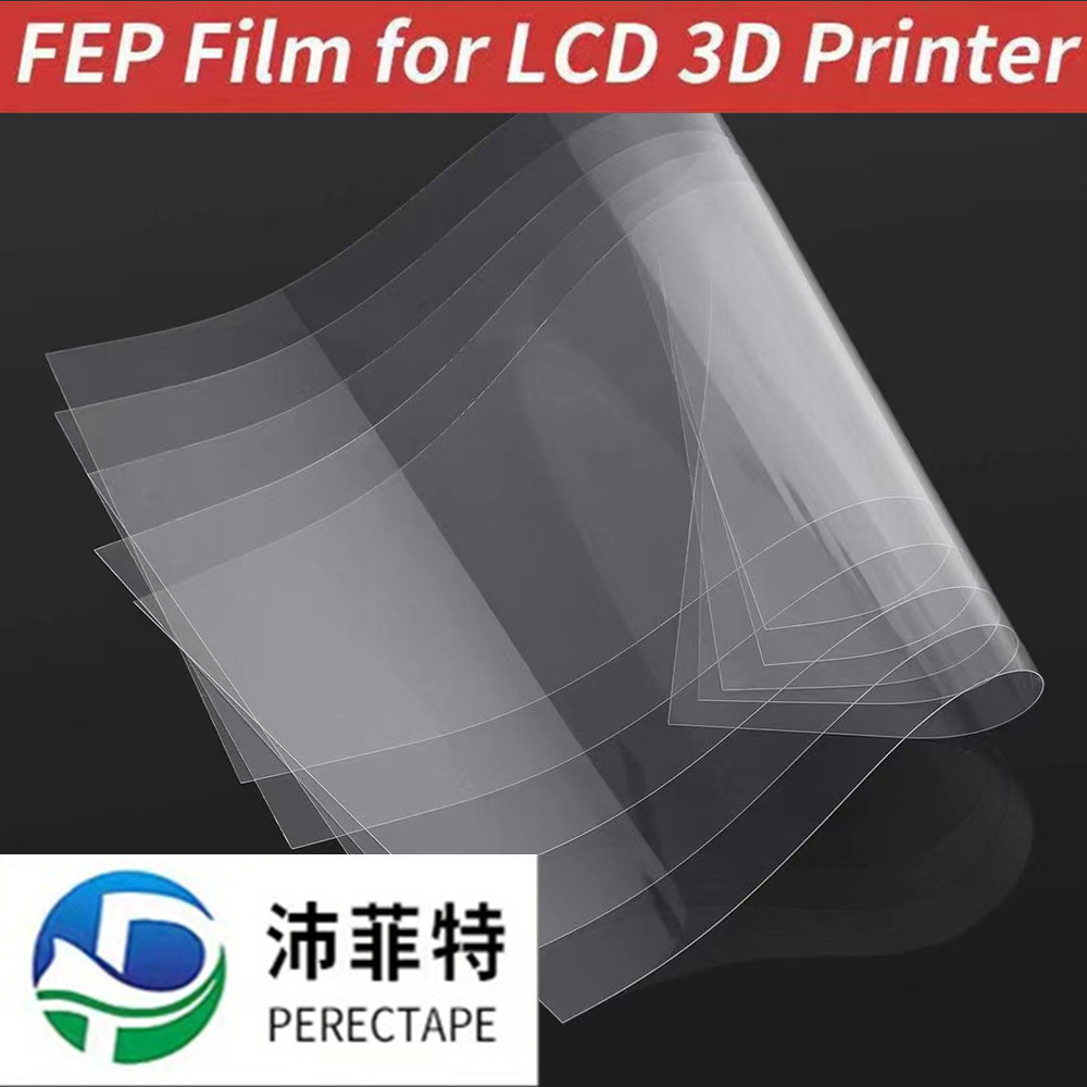 3D printer FEP diaphragm f46 thin membrane lightly attached to glued FEP flow membrane fEP diaphragm