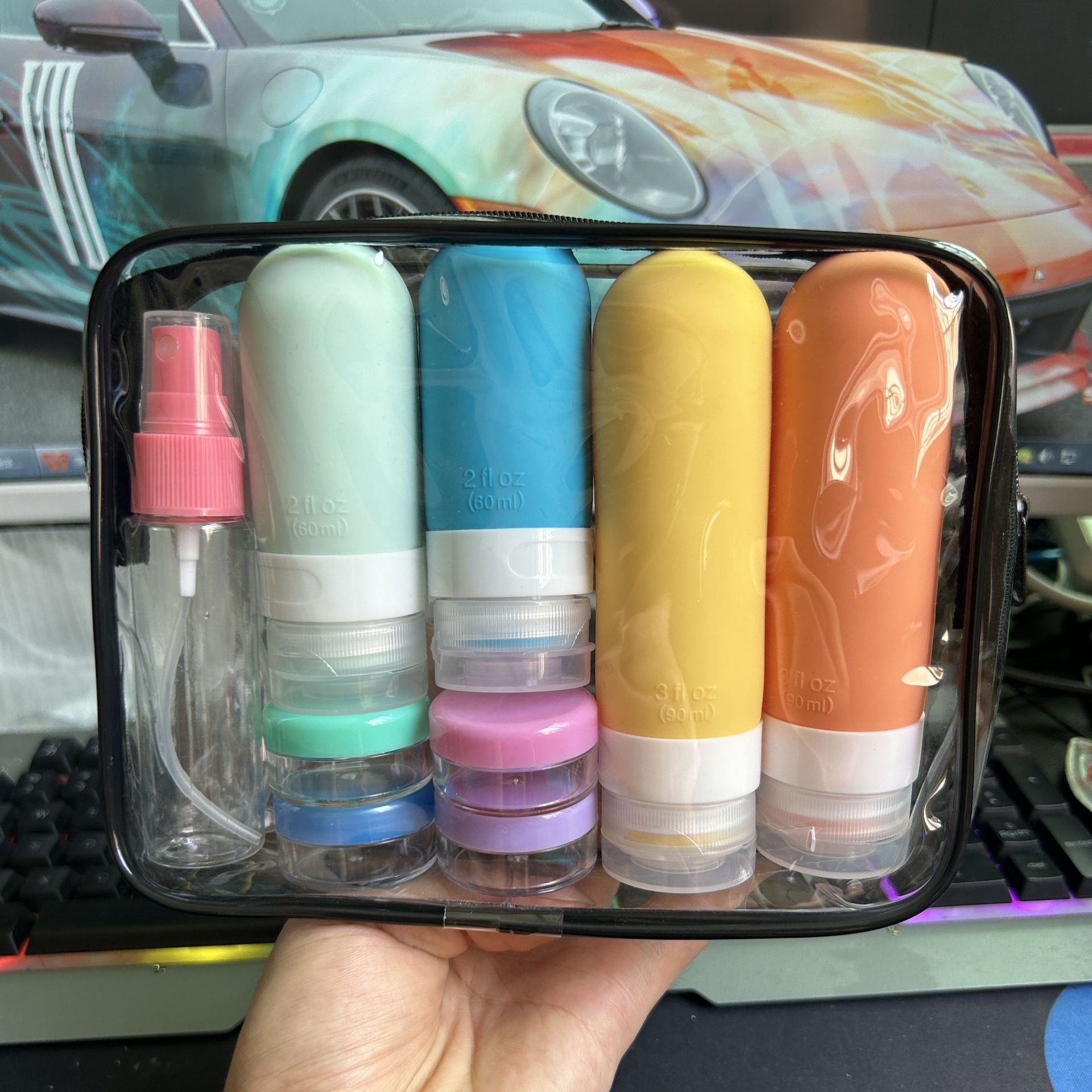 17 vật dụng để làm sạch các bộ dụng cụ đi lại cho các nhà máy hỗ trợ rò rỉ silicone đóng gói phụ