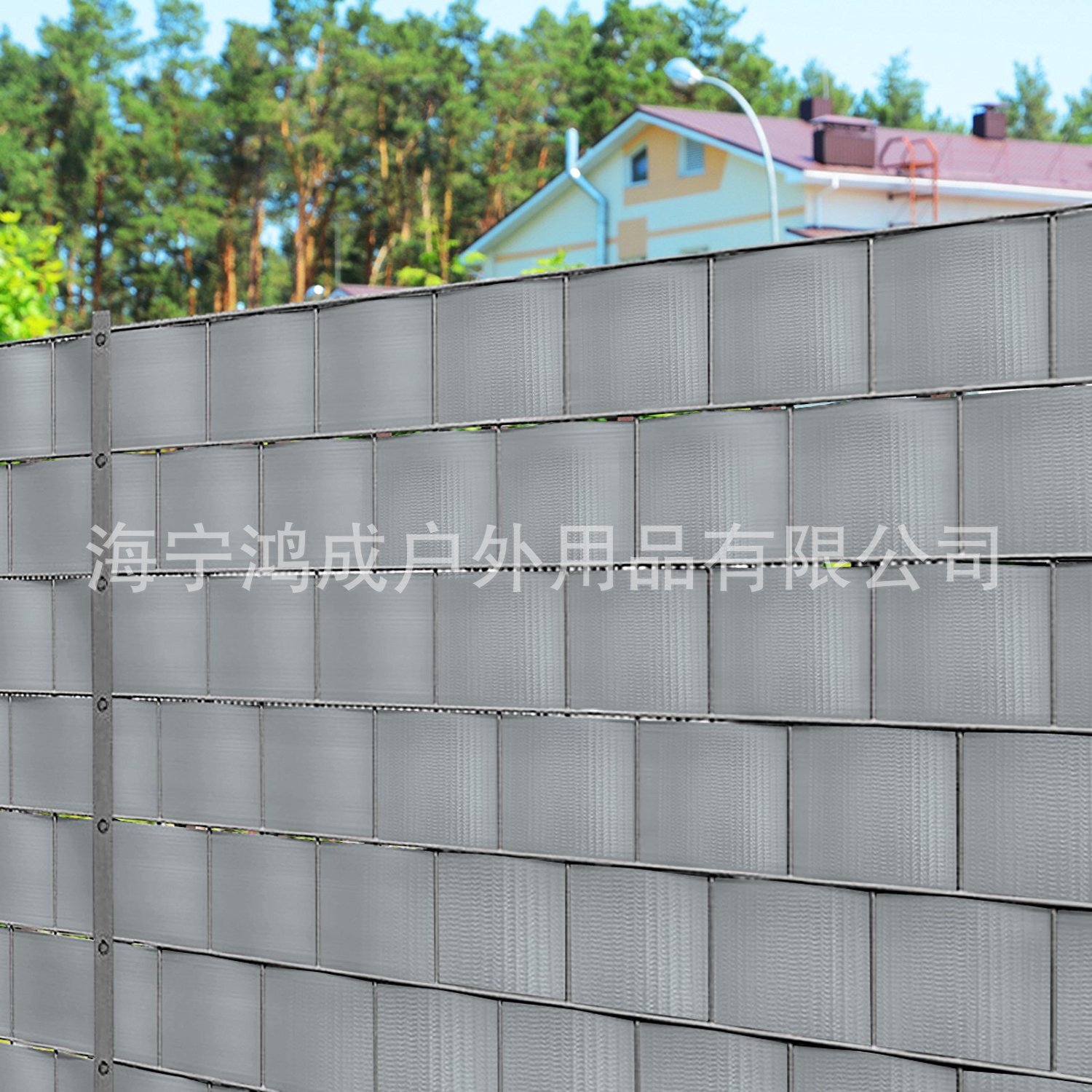 Custom supply of various types of PVC fence privacy strips, fence cloths, garden fences, PVC fences