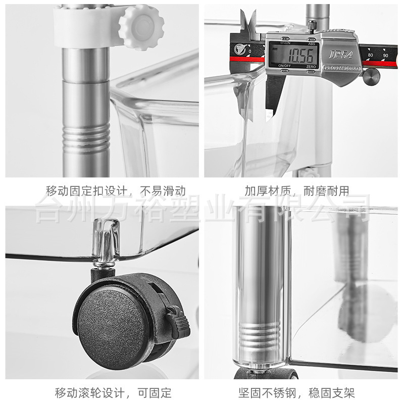 Một tủ nhiều loại trái cây và rau củ cho nhà bếp chuyển hóa rau là di động và trong suốt