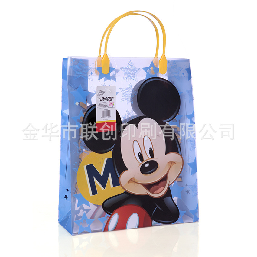 Toon gift bags, transparent handbags, children's bags.