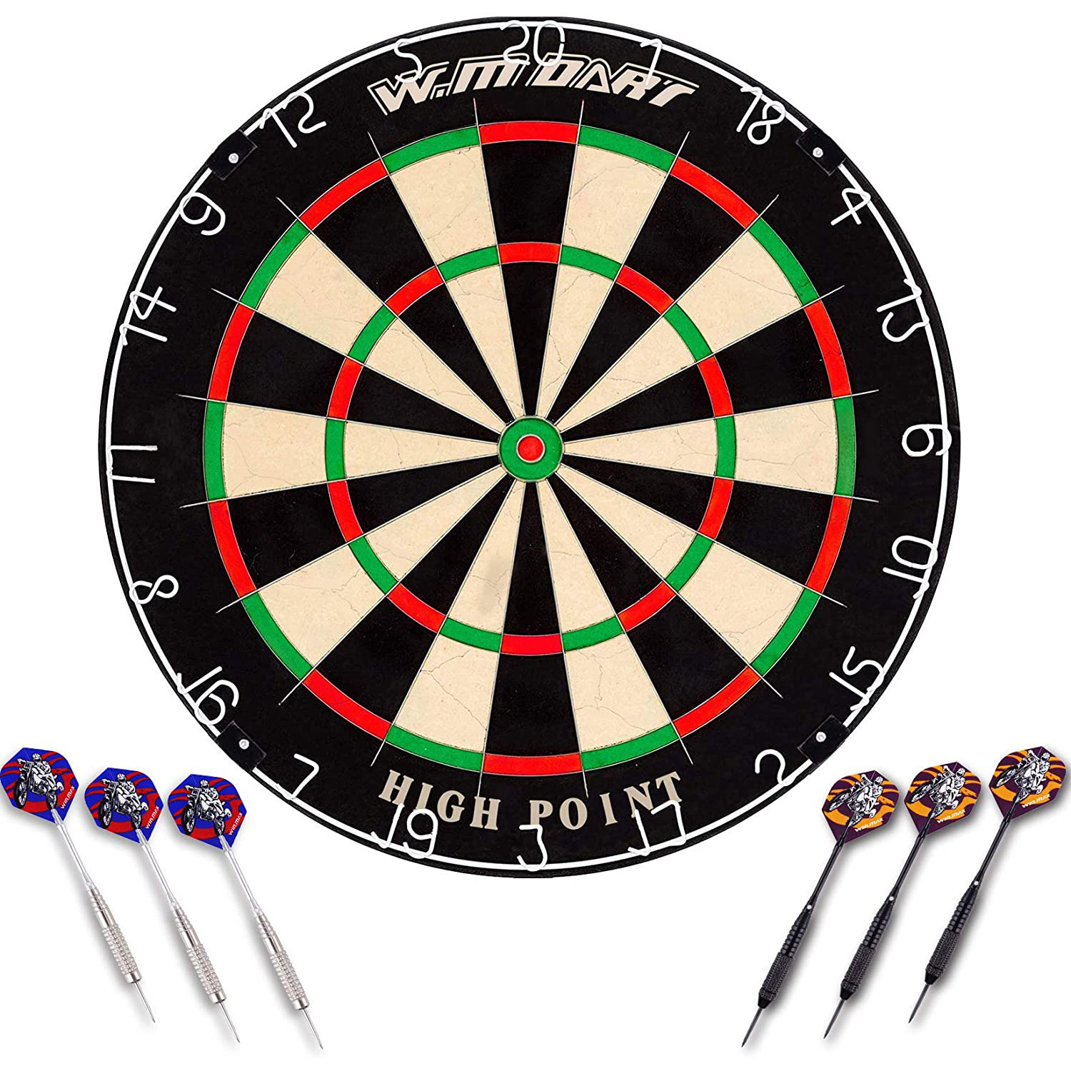 Wymas 18 inch gươm và dao với sáu mũi tên trong bộ đồ không đinh.