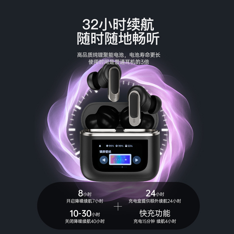 Tai nghe vô tuyến, dài và dài.