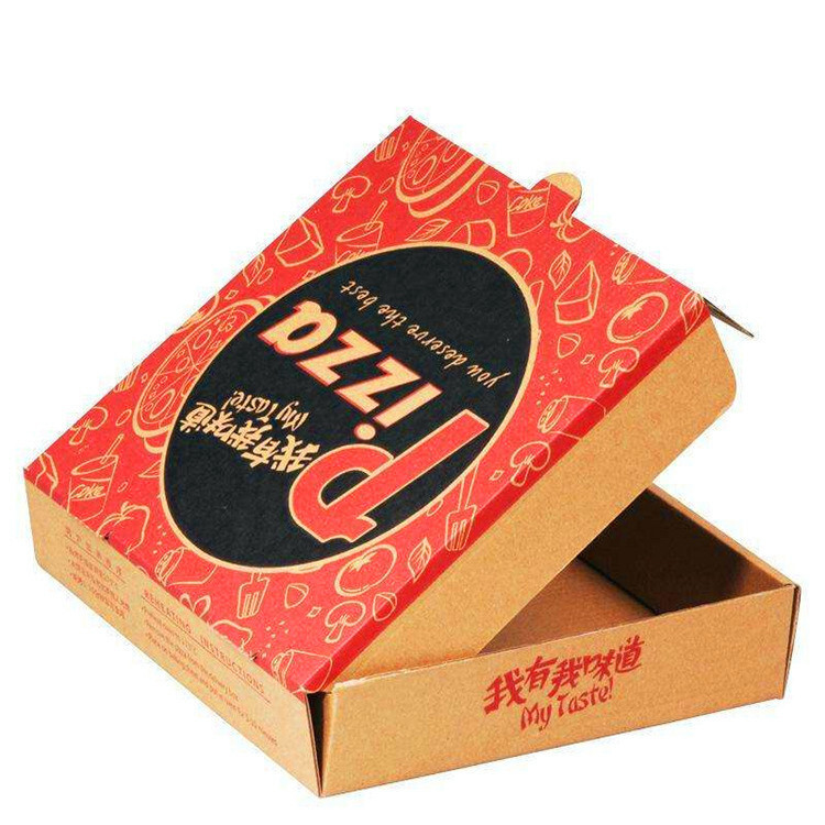 Henan Packing Plant distributes 8 ' 10 ' 12 ' pizza box, custom-made pizza box waffles.