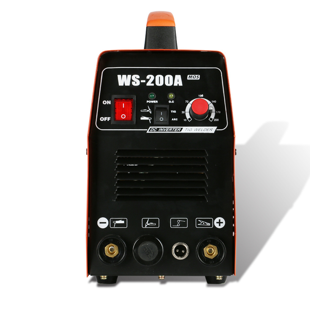 WS-200A portable home-based 220V stainless steel welder, both live supply arc machines