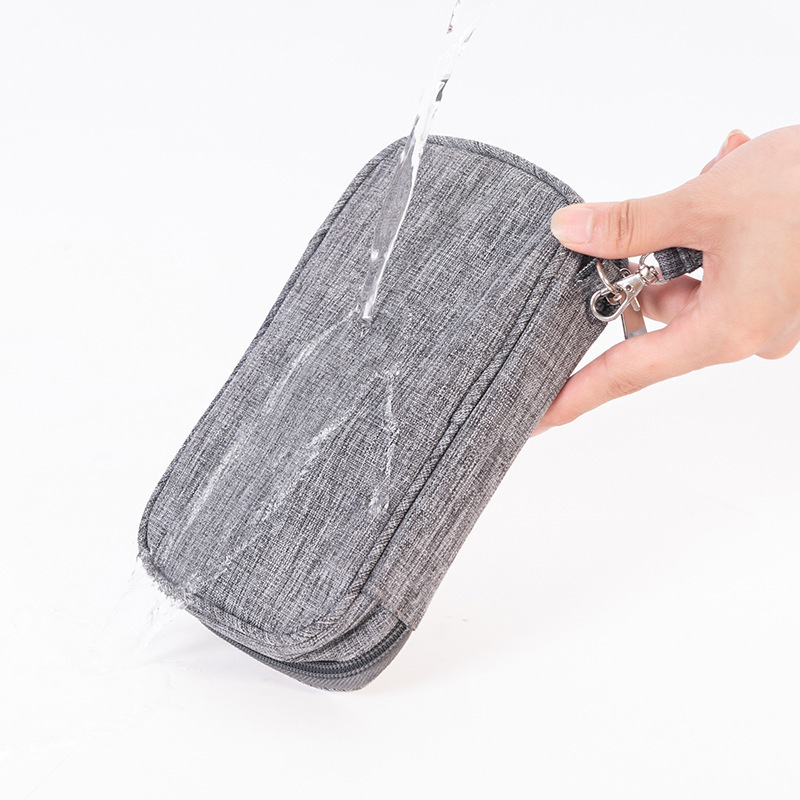 Portable data line receipt of earphone charger wire charger digital package for travel