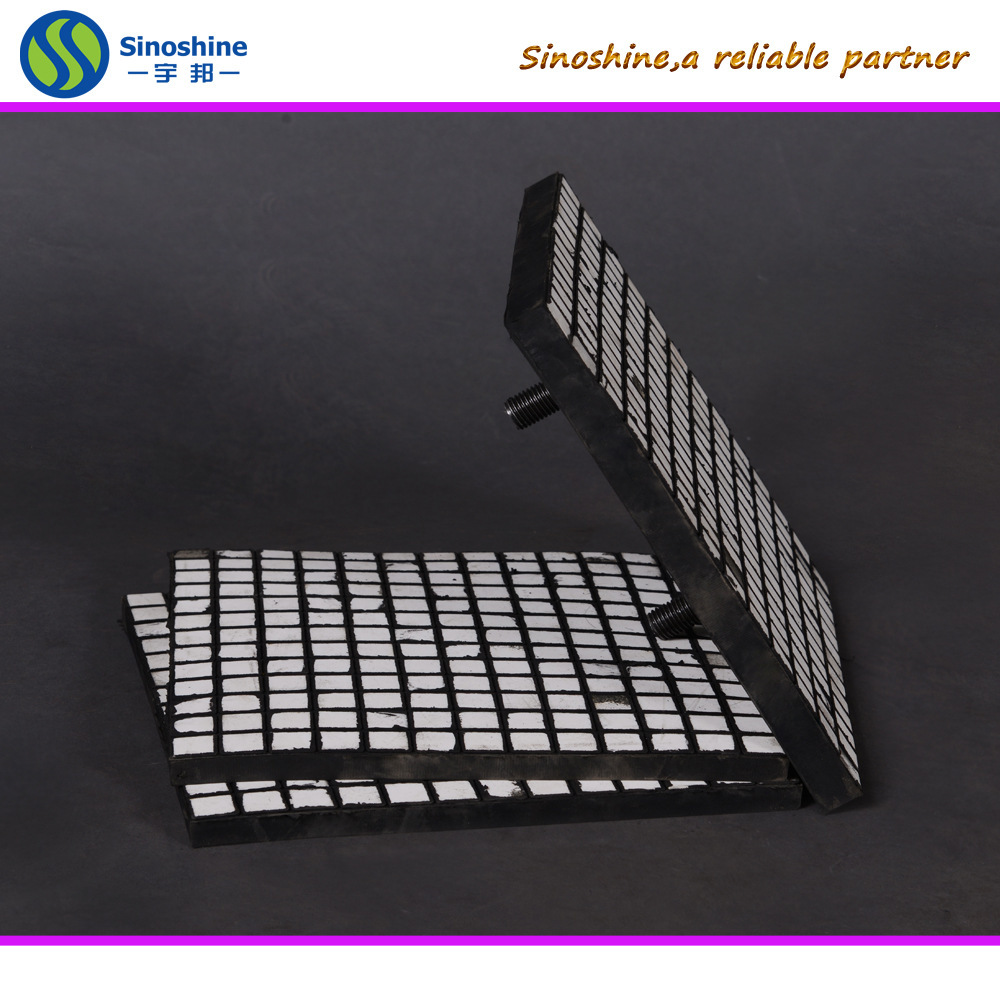 Plant for the production of ceramic rubber platters for the export of groundware ceramic rubber composite steel plates