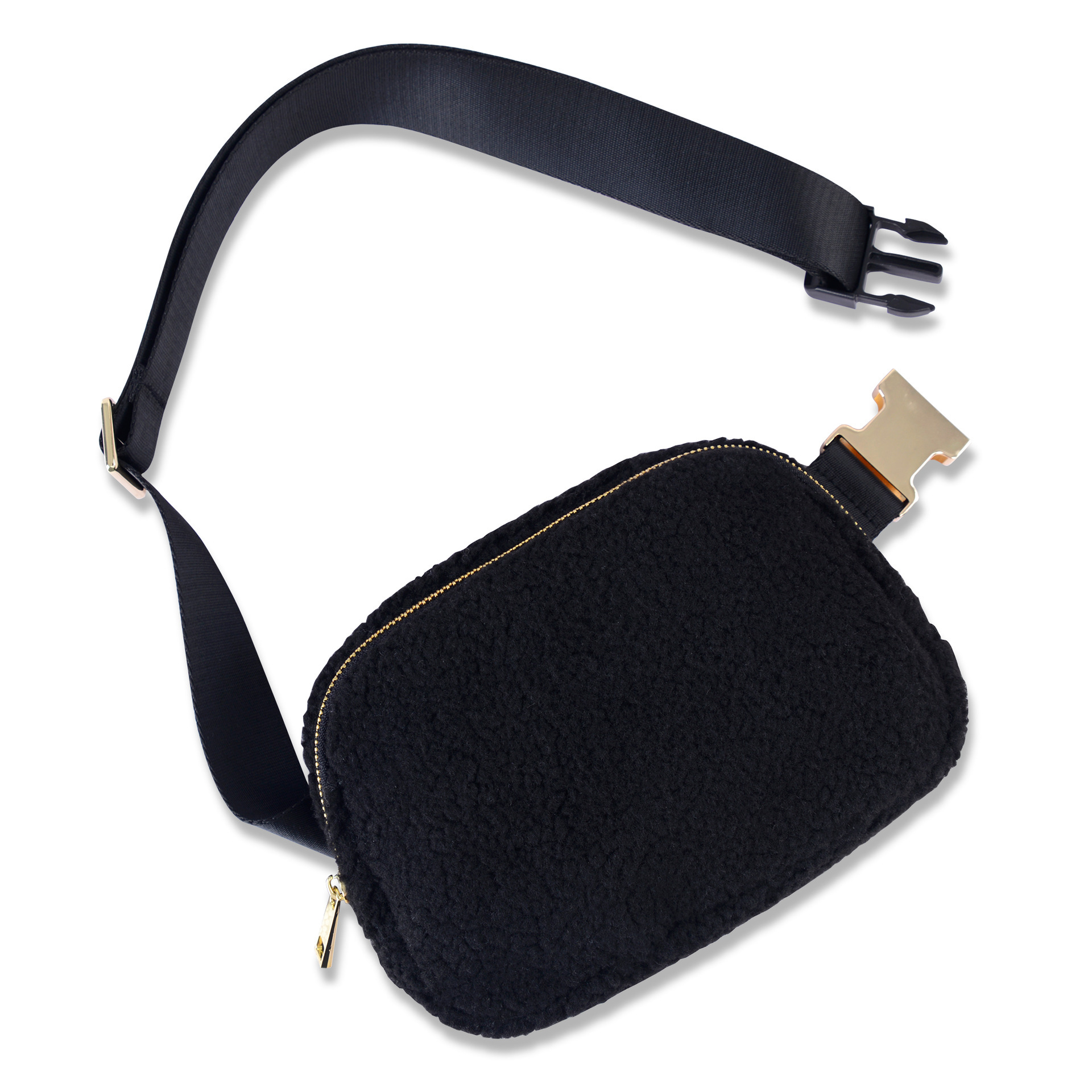 Cross-border fall and winter lulu homokines, running outdoors for yoga multi-purpose velvet chest packs for both men and women