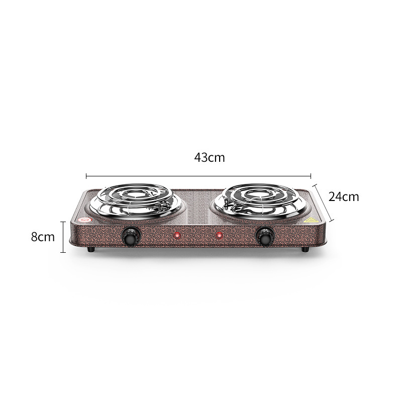 外貿專供雙竈管式電熱爐 加熱 燒水多功能電爐 hot plate 跨境