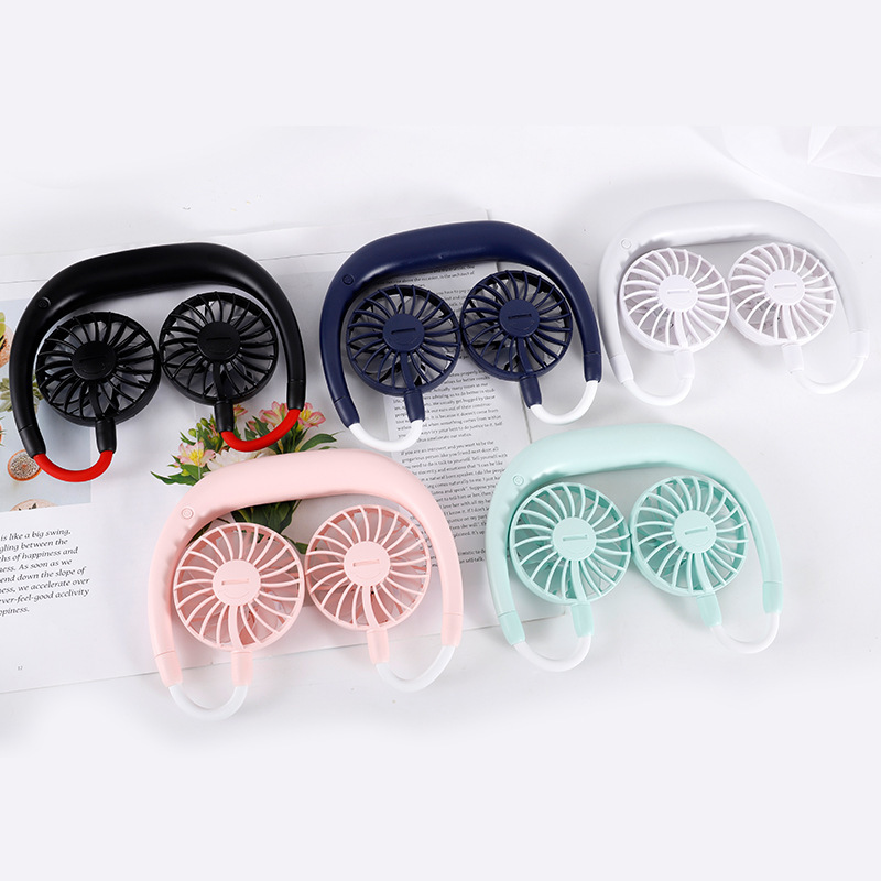 Treo một fan hâm mộ lười đủ để sạc một fan hâm mộ xách tay USB để sạc một fan hâm mộ thể thao nhỏ
