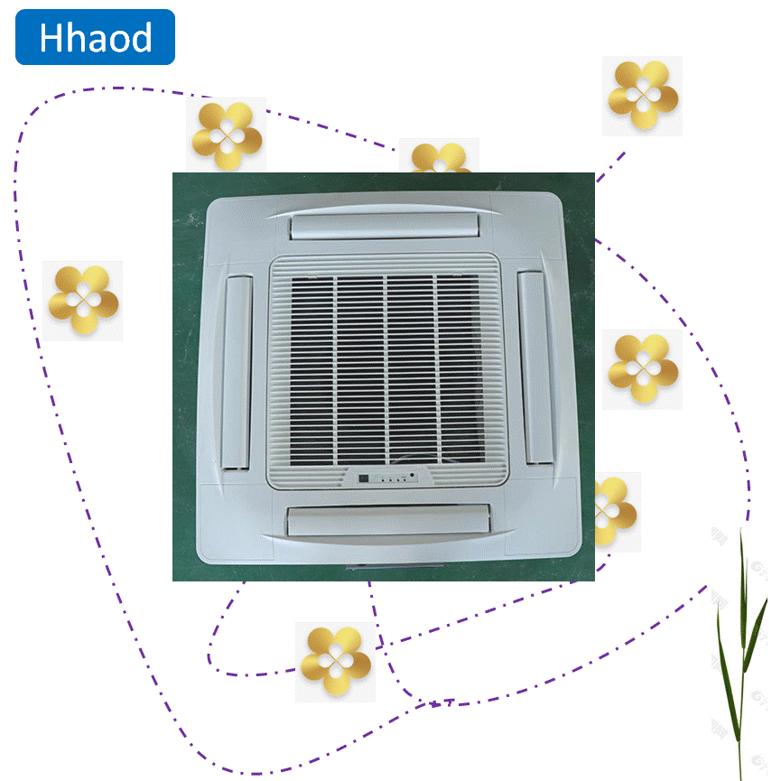 Five air-conditioned small-scale air-conditioning units, one small commercial air-conditioning unit, 380V, cold and warm on all sides.