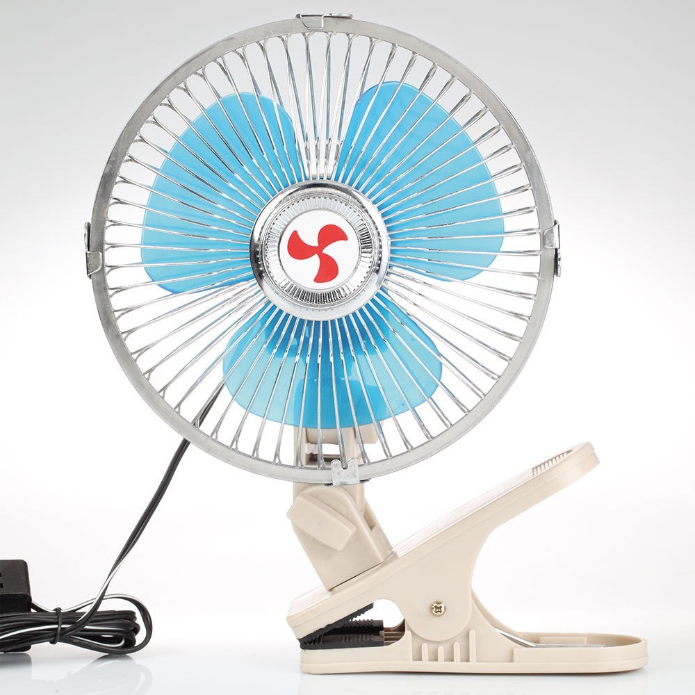 Một fan hâm mộ nhẹ 6/8-10 inch với máy sưởi âm thầm 12v tại nhà máy gốc Shibula