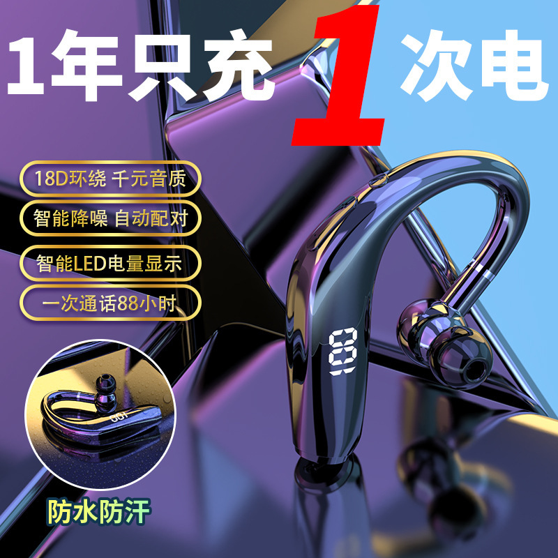 Một trong những mới với một máy tai màu xanh dương với một lớn Wire-to-Ears-Eastive-Enguage tai nghe