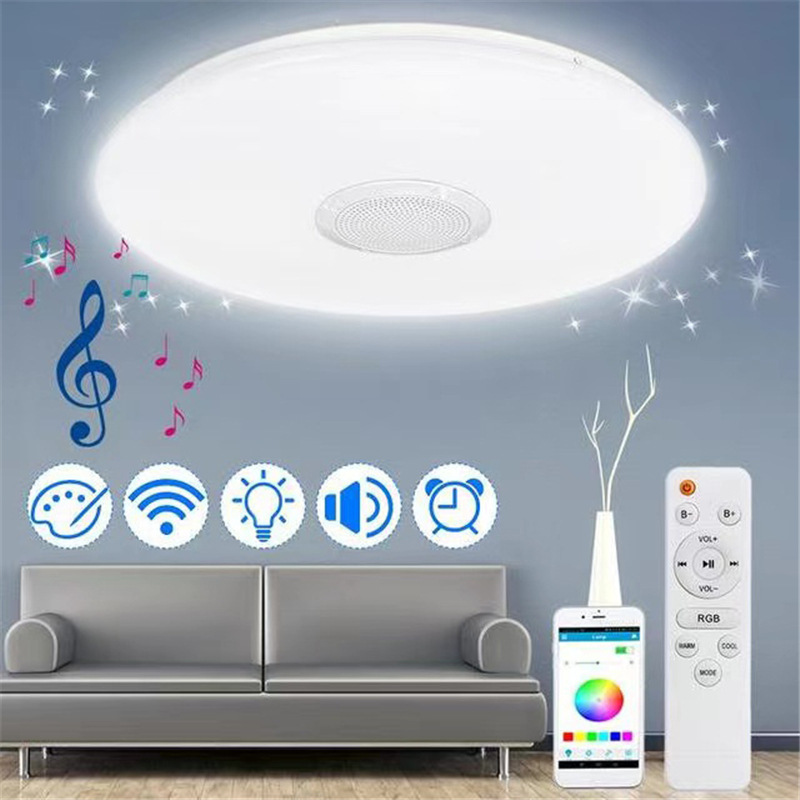 33/38CM Smart Bluetooth Music Lantern approximation of modern children ' s room bedroom LED-sucking lamp