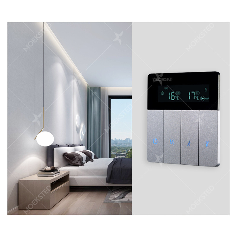 Monxend Smartwifi Temterator Trung tâm điều hòa gió làm ấm cho tướng quân 2-Mix 1 bảng điều hòa nhiệt độ