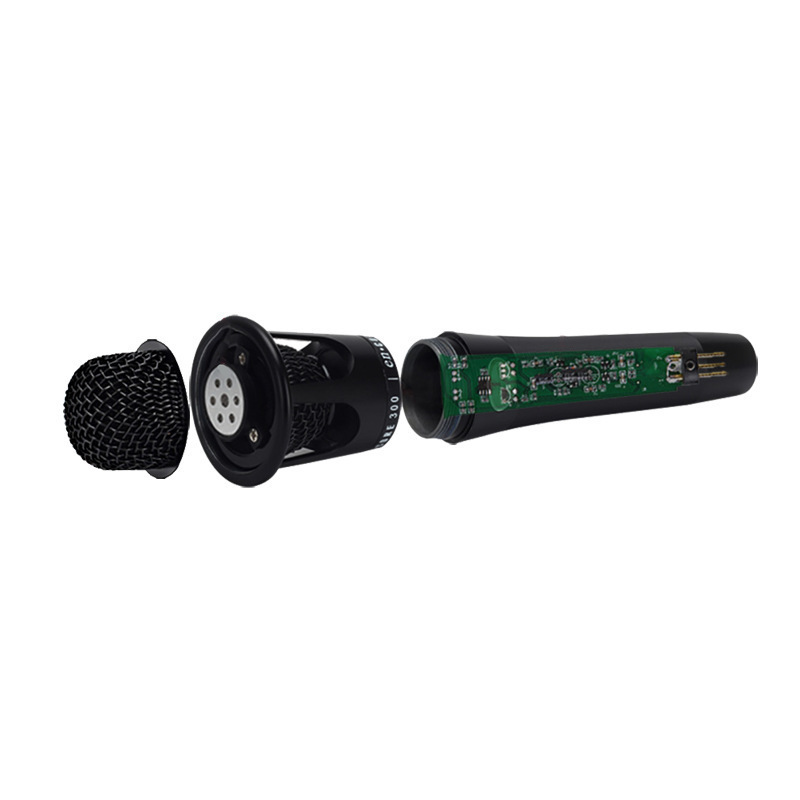 E300 live soundcard device with a large amphibious electrocular microphone microphone