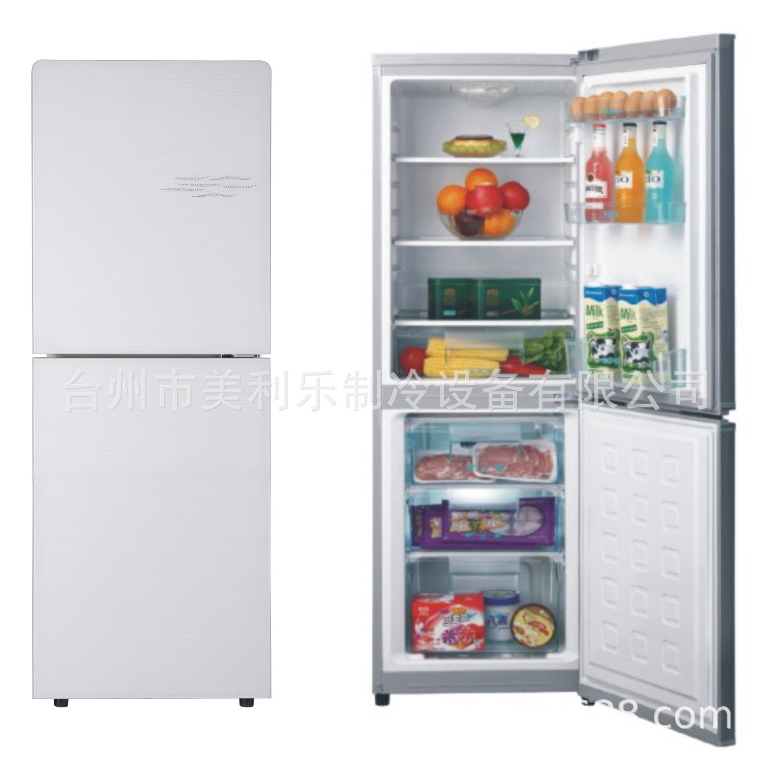 168 litres of cold freezer in the Merrillian Direct Solar Refrigerator