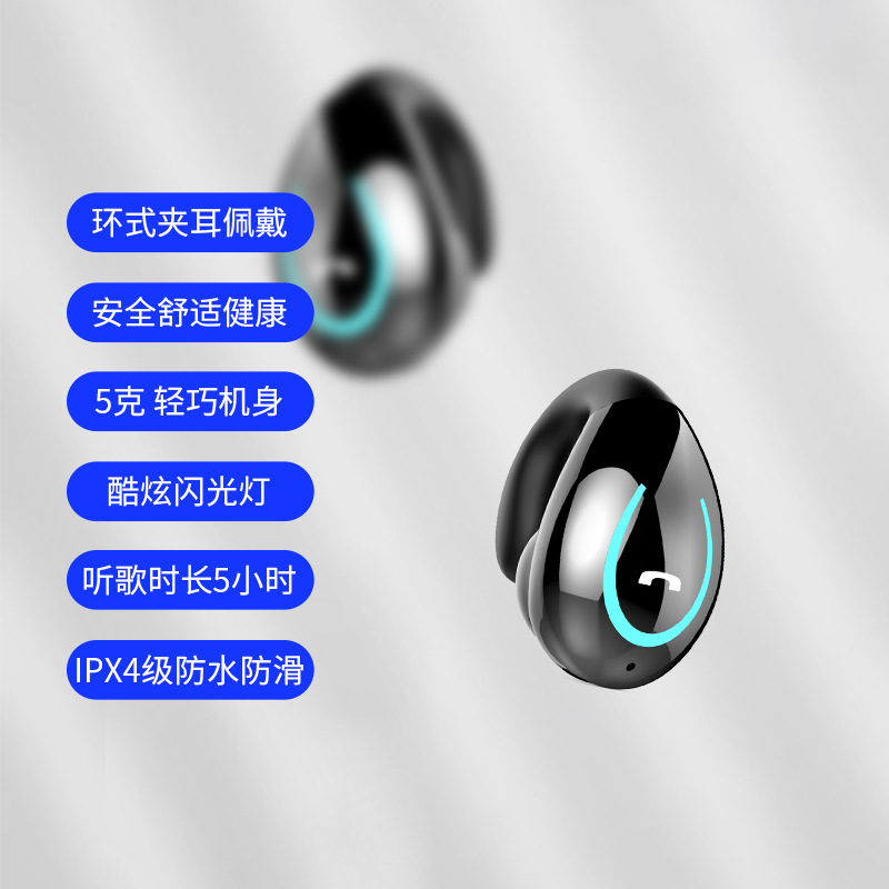 Bộ phận cắt ngang YX08 chuyển hóa tai nghe màu xanh, bộ tai không dây cỡ lớn, hàng loạt chuyển động phía bắc.