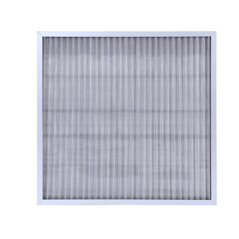 Aluminium-based wave-coated net for start-up metal, new wind filter for clean vents of acid-resistant alkali.