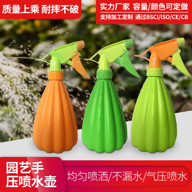 Người bán hoa quy mô nhỏ phun chai làm vườn tưới thủy tinh cho xe với bình xịt hơi