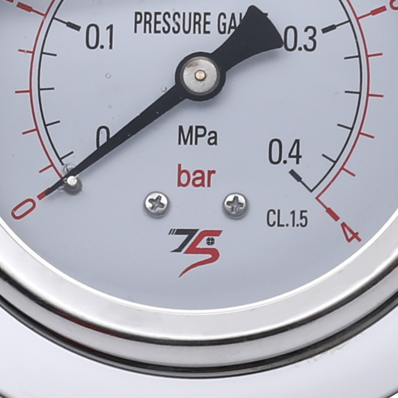 Wholesale of spare parts for the ZS cooler pressure table series of stainless steel anti-shock pressure gauges