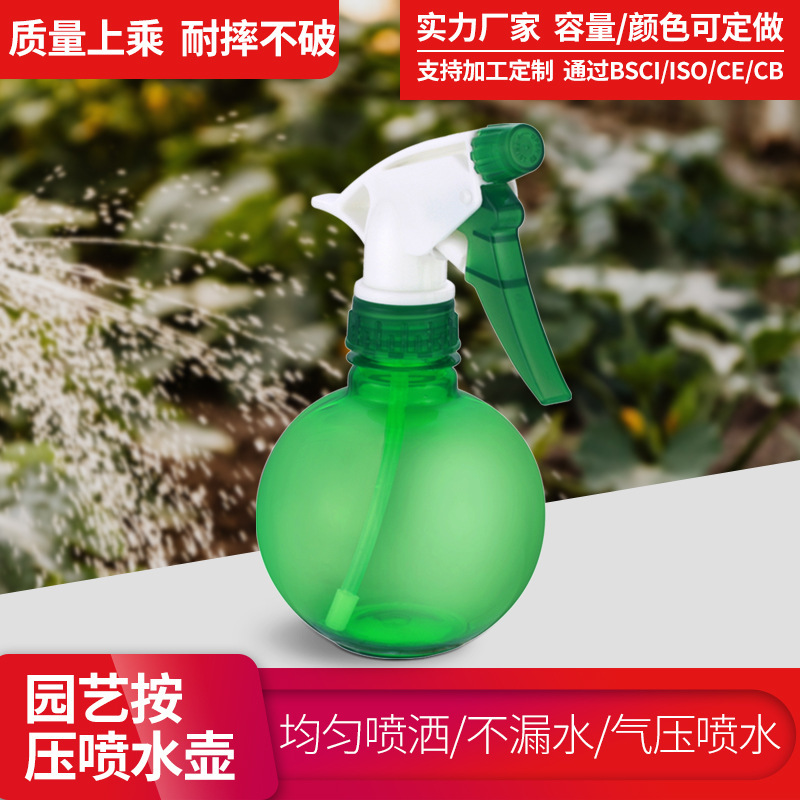 Những người làm vườn chăm sóc ấm áp tưới bình nước bằng ống phun khí khử trùng