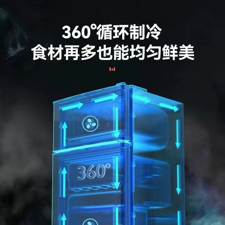 Máy nướng bánh mini của Zhi Ko, 2 cửa tiết kiệm năng lượng, phòng ngủ 2 người, tủ lạnh 2 người.