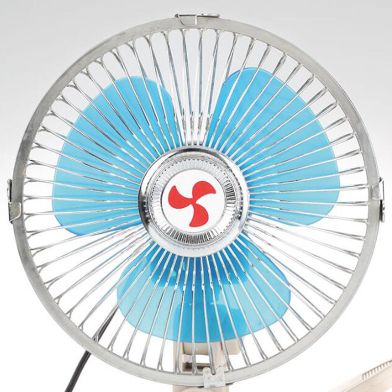 Một fan hâm mộ nhẹ 6/8-10 inch với máy sưởi âm thầm 12v tại nhà máy gốc Shibula