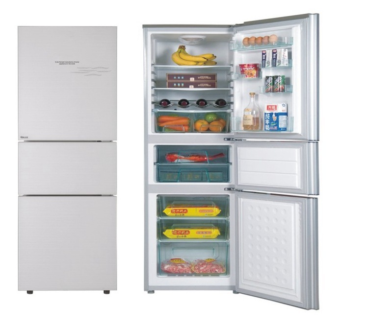 American BCD-188T BCD-218T Solar Refrigerator 218L straight-through three refrigerators