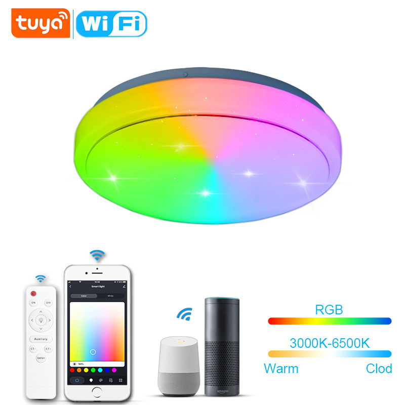 Bỏ qua bộ giữ đèn LED thông minh WiFi hiện đại và đơn giản là điều khiển hệ thống điện thoại di động quy mô nhỏ.