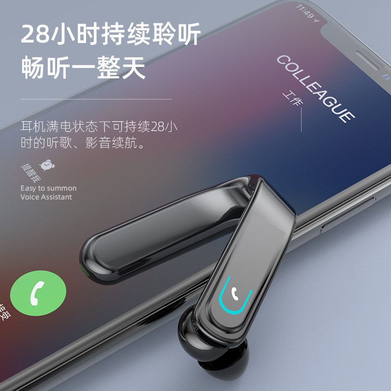 Hệ thống tai nghe điện thoại kiểu YX18 với thiết bị siêu dài, tạm thời nghe thấy tiếng nói tạm thời.