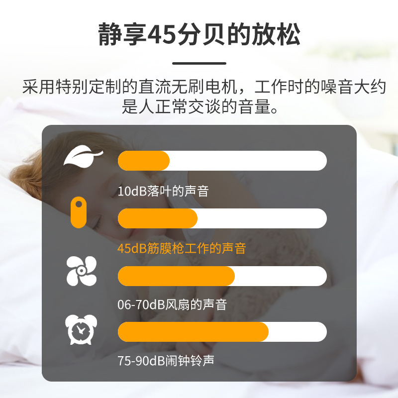 Một khẩu súng mat-xa cỡ nhỏ, vận động viên thể dục cơ mới.