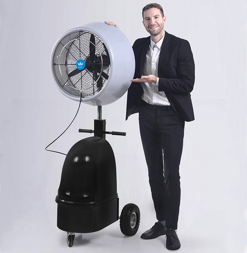 Ngành công nghiệp gió áp suất cao 20 inches, làm ướt các fan hâm mộ ngoài trời, làm mát các quạt nhiệt.
