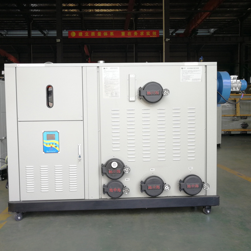 The Mediterranean plant is a hot, green bath for heating hot water boilers.