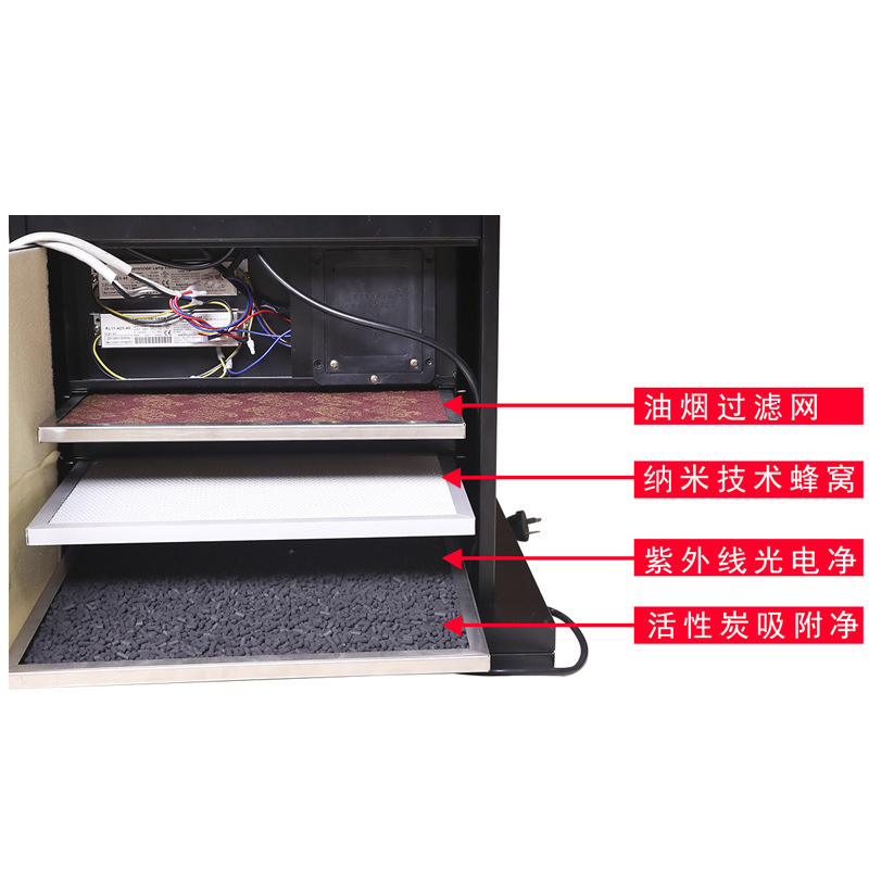 定制无烟火锅桌一人一锅不锈钢小火锅桌子商用一体锅大理石餐桌椅