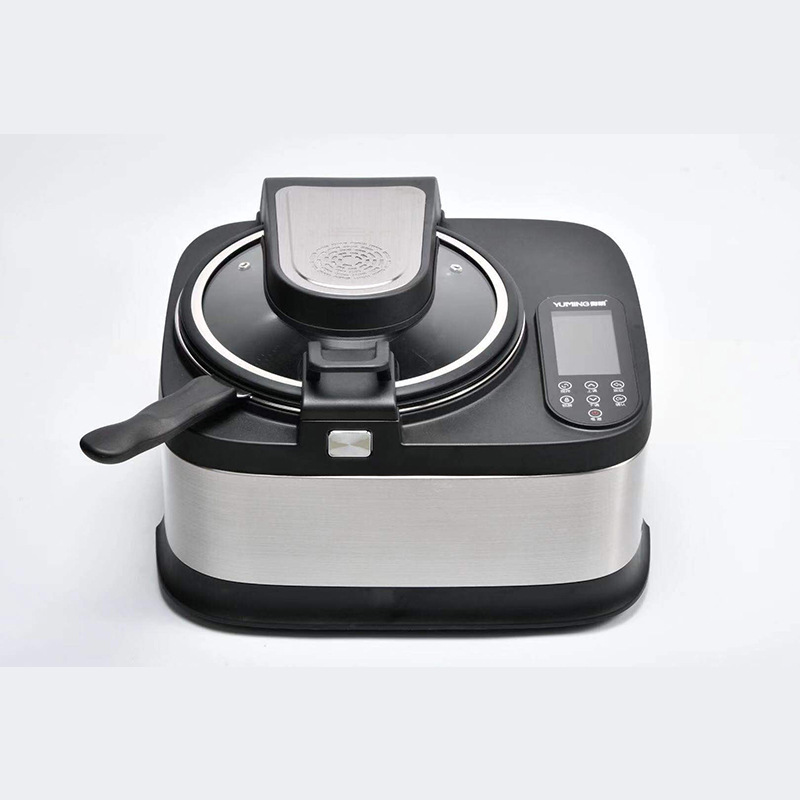 Electro-commercial, non-cooked pan, fully automatic robot multi-purpose light-eat cooking machine.